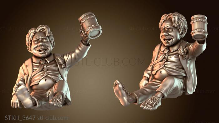 Статуэтки люди Встреча с пьяным хоббитом