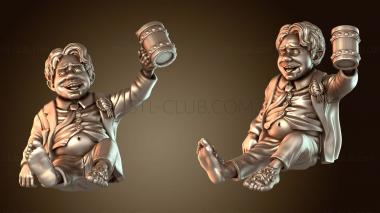 3D модель Встреча с пьяным хоббитом (STL)