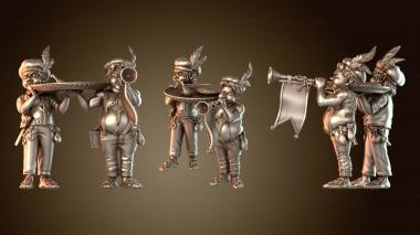 3D модель Встреча с носильщиками хоббитов (STL)