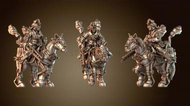 3D модель Инженерный конный пистолет Гатлинга (STL)