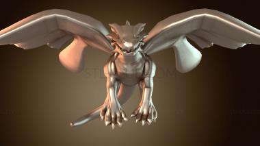 3D модель Сказочный дракон (STL)