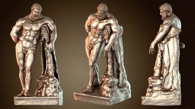 3D модель Фарнезе Геркулес Гликон Museo Archeologico Nazionale Неаполь (STL)