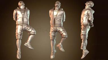 3D модель Гражданская женщина тихая (STL)