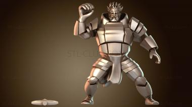 3D модель Огненный гигант для Shapeways (STL)