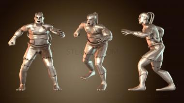 3D модель Голем из плоти (STL)