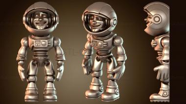 3D модель Flexi Астронавт (STL)