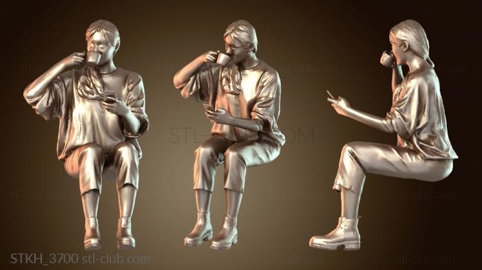 Статуэтки люди Легендарный коренной житель Франсин