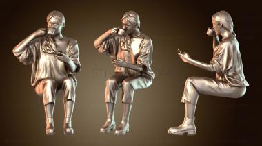 3D модель Легендарный коренной житель Франсин (STL)