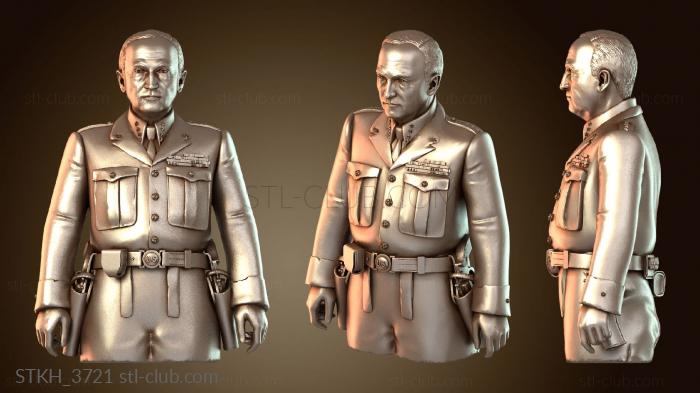 Статуэтки люди Генерал Джордж Паттон