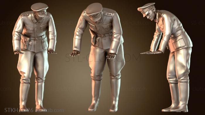 Статуэтки люди Легендарный немецкий офицер Ger Oficer