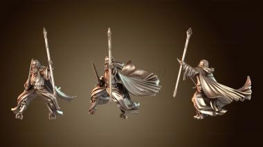 3D модель Голлнир Мудрый Верхом (STL)