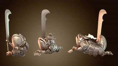 3D модель Кавалерия Хакурен Ханзаки (STL)