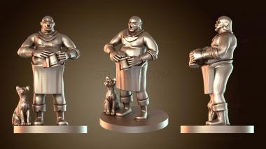 3D модель Полуоркский бар с кошкой (STL)