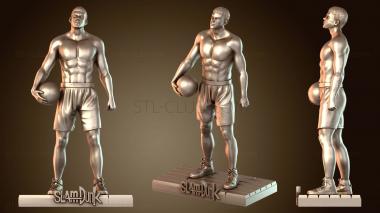 3D модель Ханамичи Сакураги Данк Баскетбол (STL)