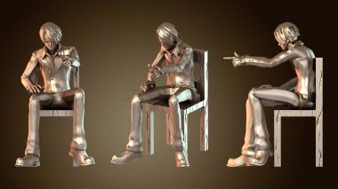 3D модель Хардкорный герой Санджи Винсмок (STL)