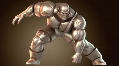 3D модель Хардкорный герой Спопович Dragon Ball (STL)