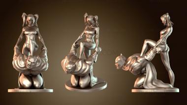 3D модель Харли Квинн о Липмане Бэтмене (STL)