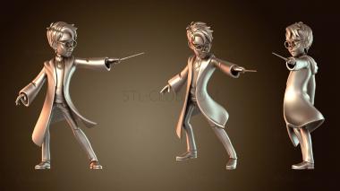 3D модель Гарри Поттер SC для ЧПУ и ЭР (STL)