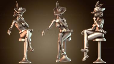 3D модель Хару Окумура NSFW Дубликат (STL)