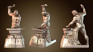 3D модель Гефест, греческий олимпийский бог огня. Авторство (STL)