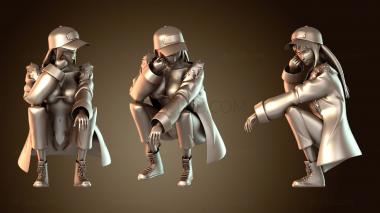 3D модель Стиль Хинаты Хьюга Крутой (STL)