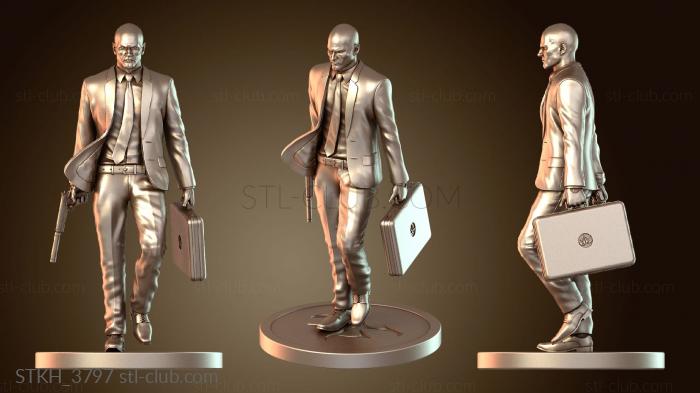 Статуэтки люди Хитмэн