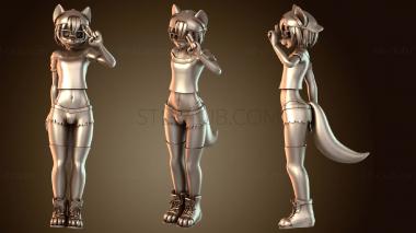 3D модель Джейд Киберволф и Икар (STL)