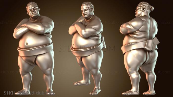 Дубликат японского борца сумо