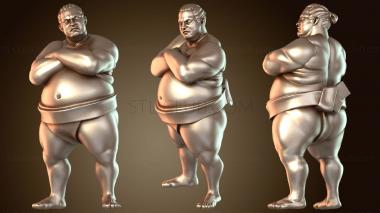 3D модель Дубликат японского борца сумо (STL)