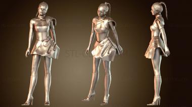 3D модель Портрет Дженни Ким (STL)