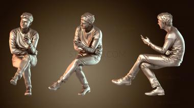 3D модель Джон Юник (STL)