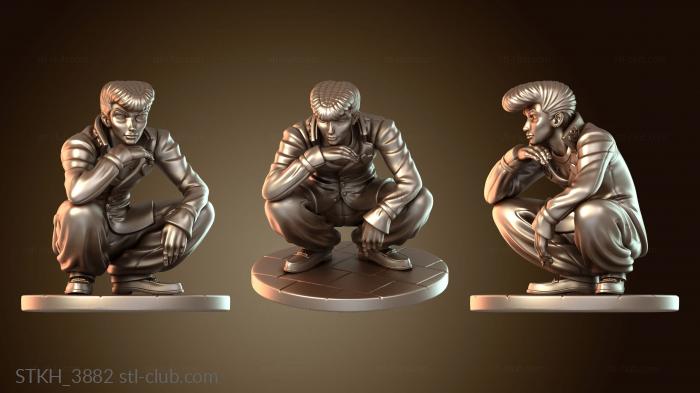 Статуэтки люди Джоске Арм