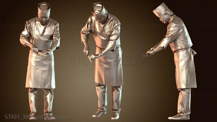 Статуэтки люди Казуо Оптимистичный