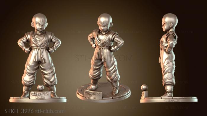 Статуэтки люди Krilin Dragon Ball Strong