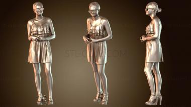 3D модель Лора Стронг (STL)