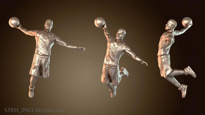 Статуэтки люди Леброн Джеймс