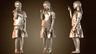 3D модель Лилли Тихая (STL)
