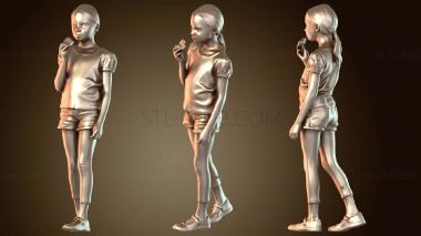 3D модель Лилли Стронг (STL)