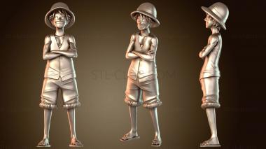 3D модель Луффи (STL)