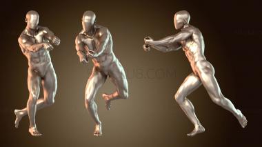 3D модель Мужской скульптор (STL)