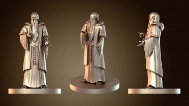 3D модель Человек только с канарейками (STL)