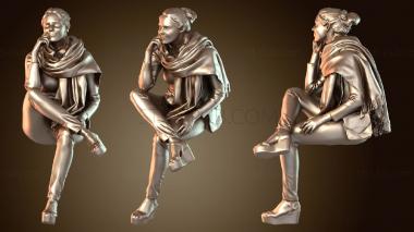 3D модель Мари Онест (STL)