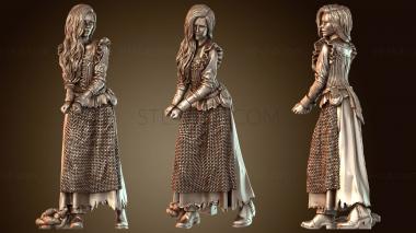 3D модель Мари Леннот NPC (STL)