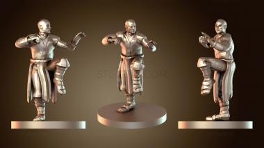 3D модель Адепт боевых искусств (STL)