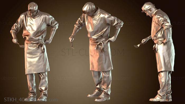 Статуэтки люди Макс Стронг