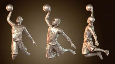3D модель Майкл Джордан Данк Дубликат 2 (STL)
