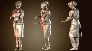 3D модель Моника (STL)