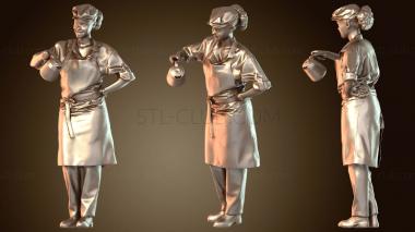 3D модель Моника Инносент (STL)