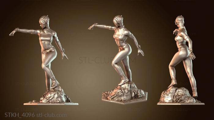 Mortal Kombat Соня Блейд с хвостиком