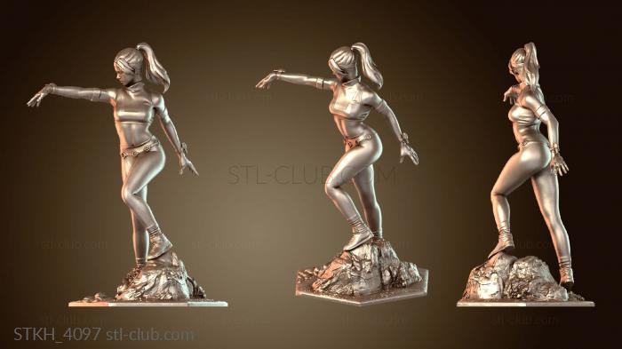 Статуэтка Сони Блейд из Mortal Kombat